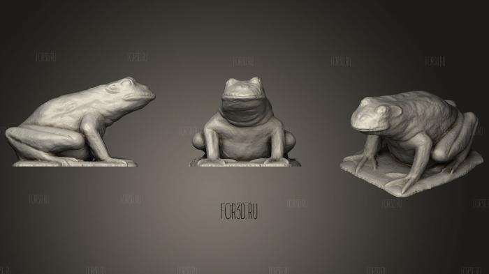 Morphing Frogs stl model for CNC